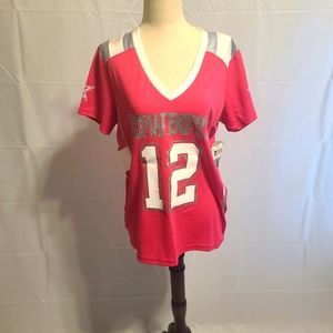 NWT Women's Dallas Cowboys Her Style NFL Jersey- Lollipop Pink, size sma…